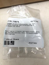 Roll-in T-Slot nut, 10,15x5mm, UNC 1/4-20, I=15,9mm - 09627U1/4S02