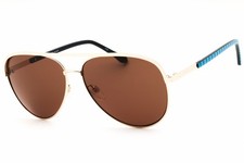 New Draper James DJ9014 710 Gold/Brown 58-13-145 Sunglasses