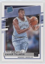 2020 Panini Donruss Rated Rookies Press Proof Silver 60/349 Xavier Tillman 04u1