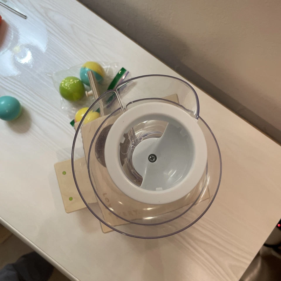 Lovevery Slide and Seek Box w/ multiple openings-4 balls Cognitve Dev  age 1+ - Image 3 of 4