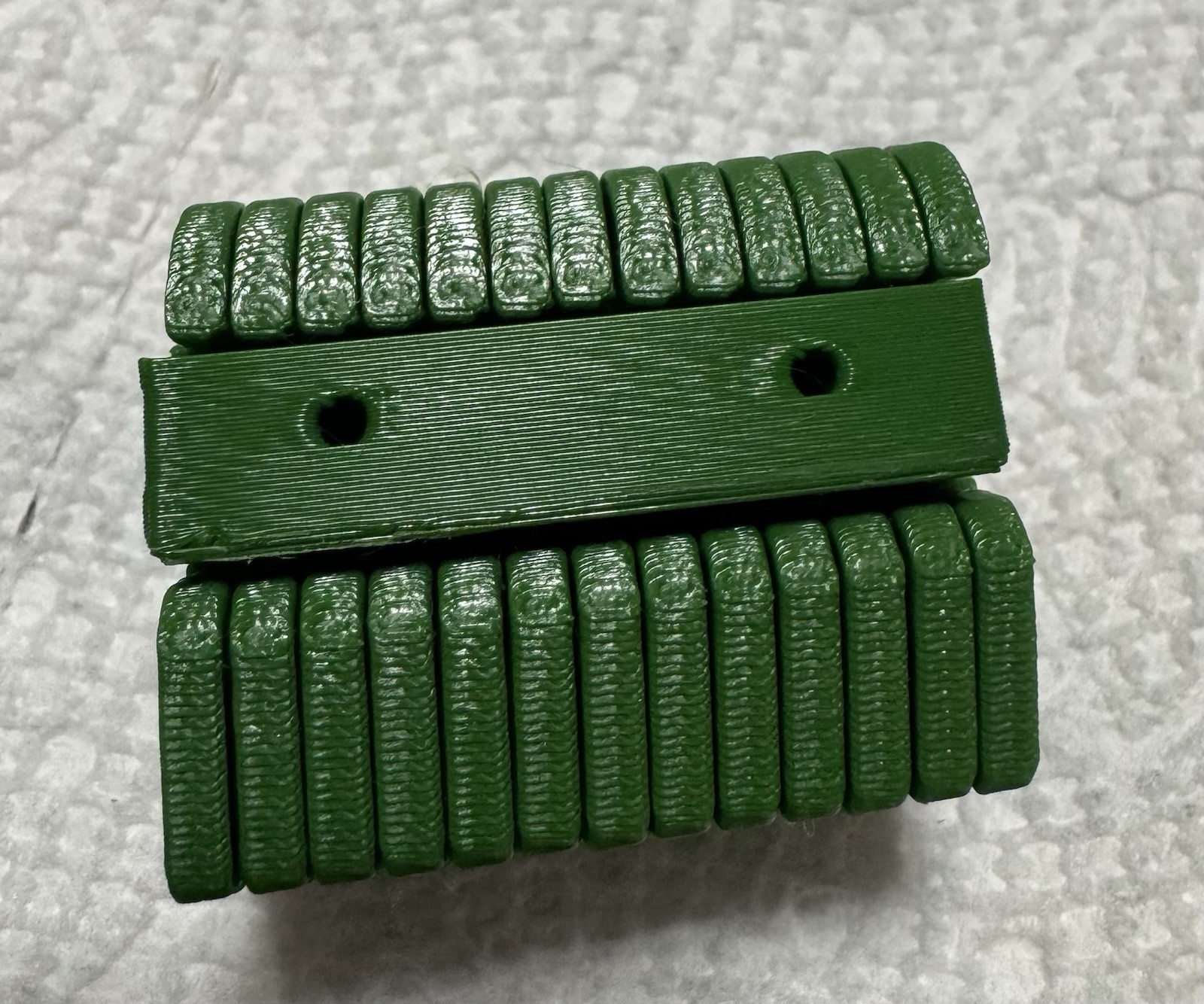 John Deere Custom Precision Detailed 3D printed front  weights And Bracket