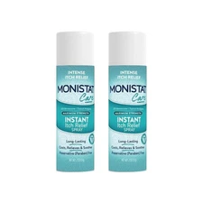 Monistat Instant Itch Relief Spray 2 Ounce Pack of 2 Maximum Strength Spray