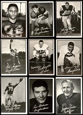1961 Topps CFL Near Complete Set 3.5 - VG+ 6282992 (103 / 132 cards)