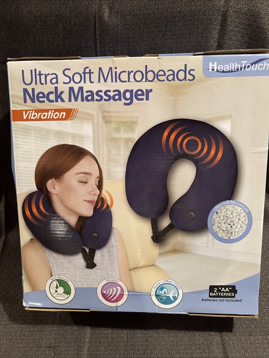 Ultra Soft Microbeads Neck Massager Vibration Health Touch NEW | eBay Ultra Soft Microbeads Neck Massager Vibration Health Touch NEW | eBay