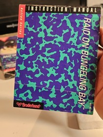 Raid on Bungeling Bay (Nintendo NES Broderbund 1987) CIB Complete Box & Manual