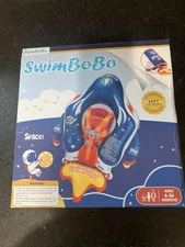 Swimbobo Baby Pool Float Inflatable Spaceship Infant Swim Float 6-36Mo