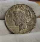 1934 US Peace Silver Dollar $1 XF (Cleaned)