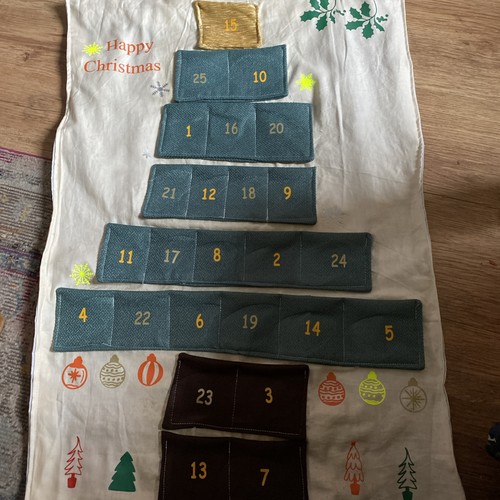 handmade Hanging fabric pocket