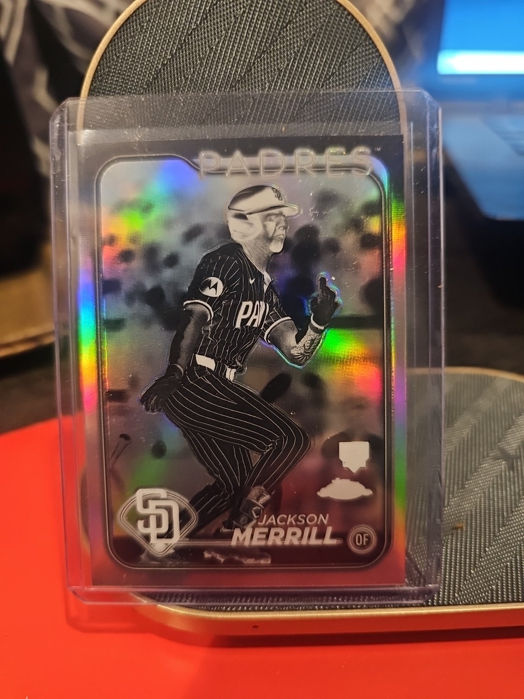 2024 Topps Chrome - Jackson Merrill #207 Negative Refractor (RC)