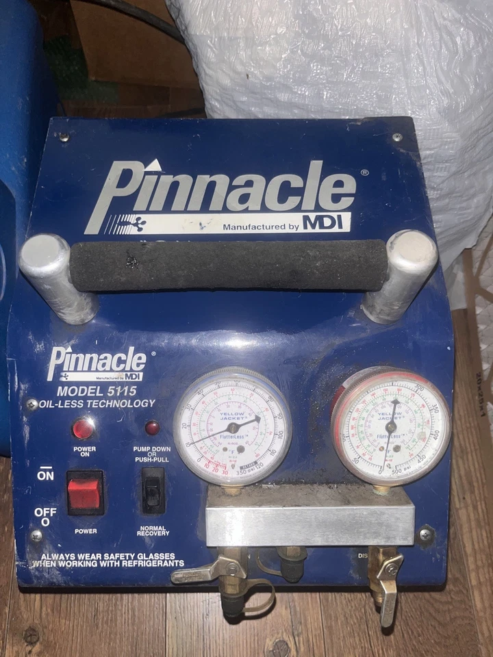 Pinnacle 5115 The Pump refrigerante sin aceite líquido y sistema de recuperación de vapor aire acondicionado Foto 2 de 3