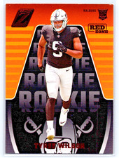 2023 Panini Zenith Tyree Wilson #192 Red Zone (RC)
