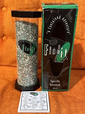 Y2K Toy Find It Game Sports Version Original Hidden Object Eye I Spy