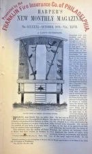 1873 Raising Chickens Farming illustrated