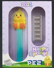 PAMP Pez Silver Suisse 2021 Cheery Easter Chick Happy Spring Dispenser (30g)