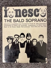 Vintage 60s Graphic Novelization of The Bald Soprano by Eugene Ionesco First Ed.