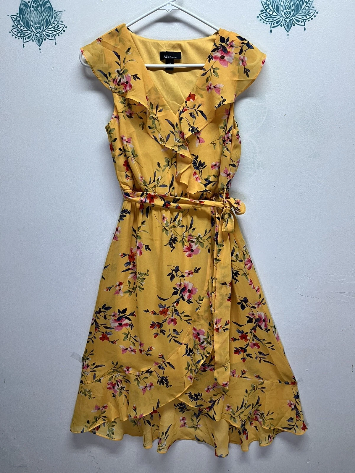 Abito giallo ALYX. Taglia SP