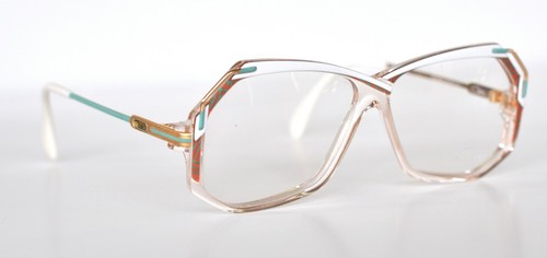 Anteojos Cazal Vintage - Nuevo de lote antiguo - Modelo 189 - Col. 285 - Dorados, Blancos, Rojo Mosaico - Imagen 2 de 3