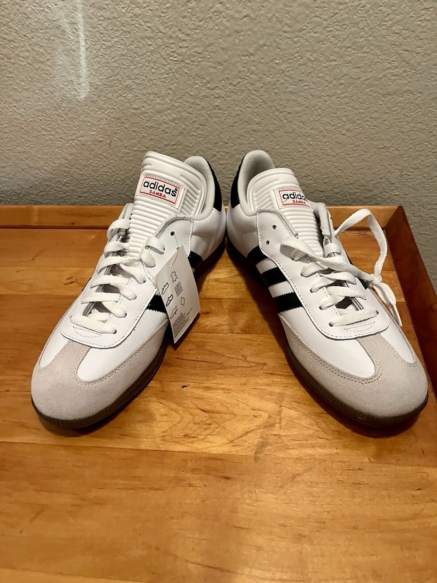 Men's Adidas Samba Classic - White/Black/UK 10 US 10.5 New Without