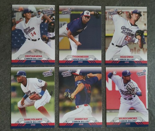 2022 Kannapolis Cannon Ballers SINGLE CARDS from Team Set - CHOOSE YOUR PLAYER - Picture 5 of 8