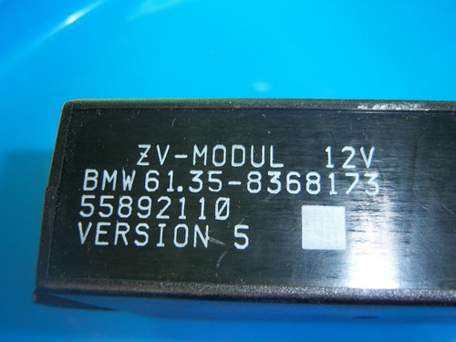 Boitier de commande de fermeture centralisé pour BMW série 3 neuf 61.35-8368173 - Picture 3 of 3