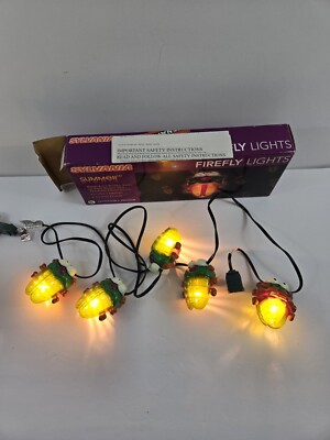 Sylvania Firefly String Lights Summer Nights Indoor Outdoor Twinkling C7 Patio