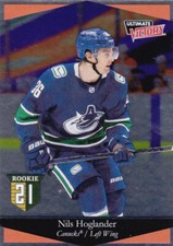 20/21 UD EXTENDED..NILS HOGLANDER..ULTIMATE VICTORY..ROOKIE.# UV-43..CANUCKS