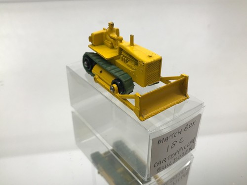 MATCHBOX LESNEY 18C CATERPILLAR BULLDOZER - BPW -YELLOW 3inch- GOOD - 503 - Picture 6 of 6