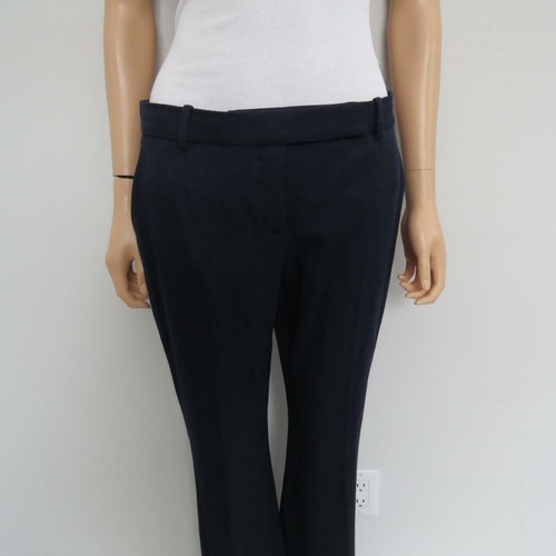 Alexander McQueen Navy Wool/Black Silk Side Stripe Pants Size 44 - 第 4/8 張圖片