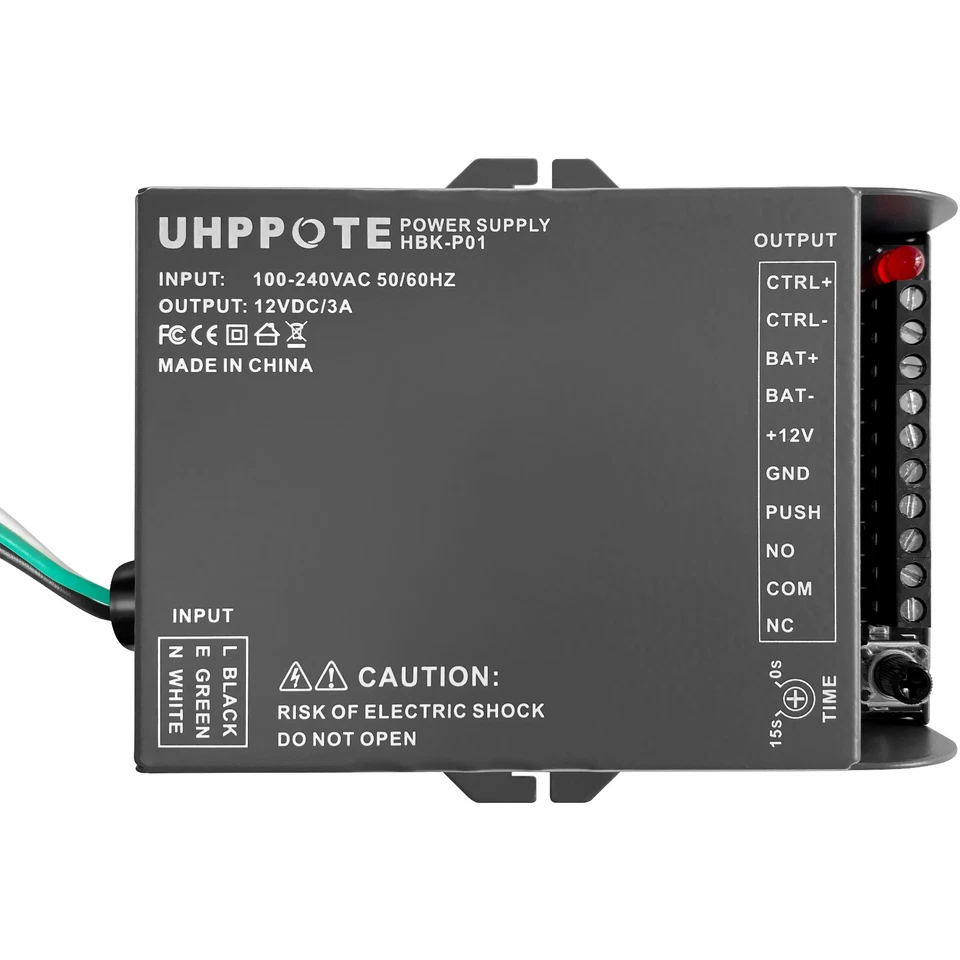 AC110-240V To DC12V 3A Power Supply For Door Access Control Worldwide Voltage - Image 2 of 4