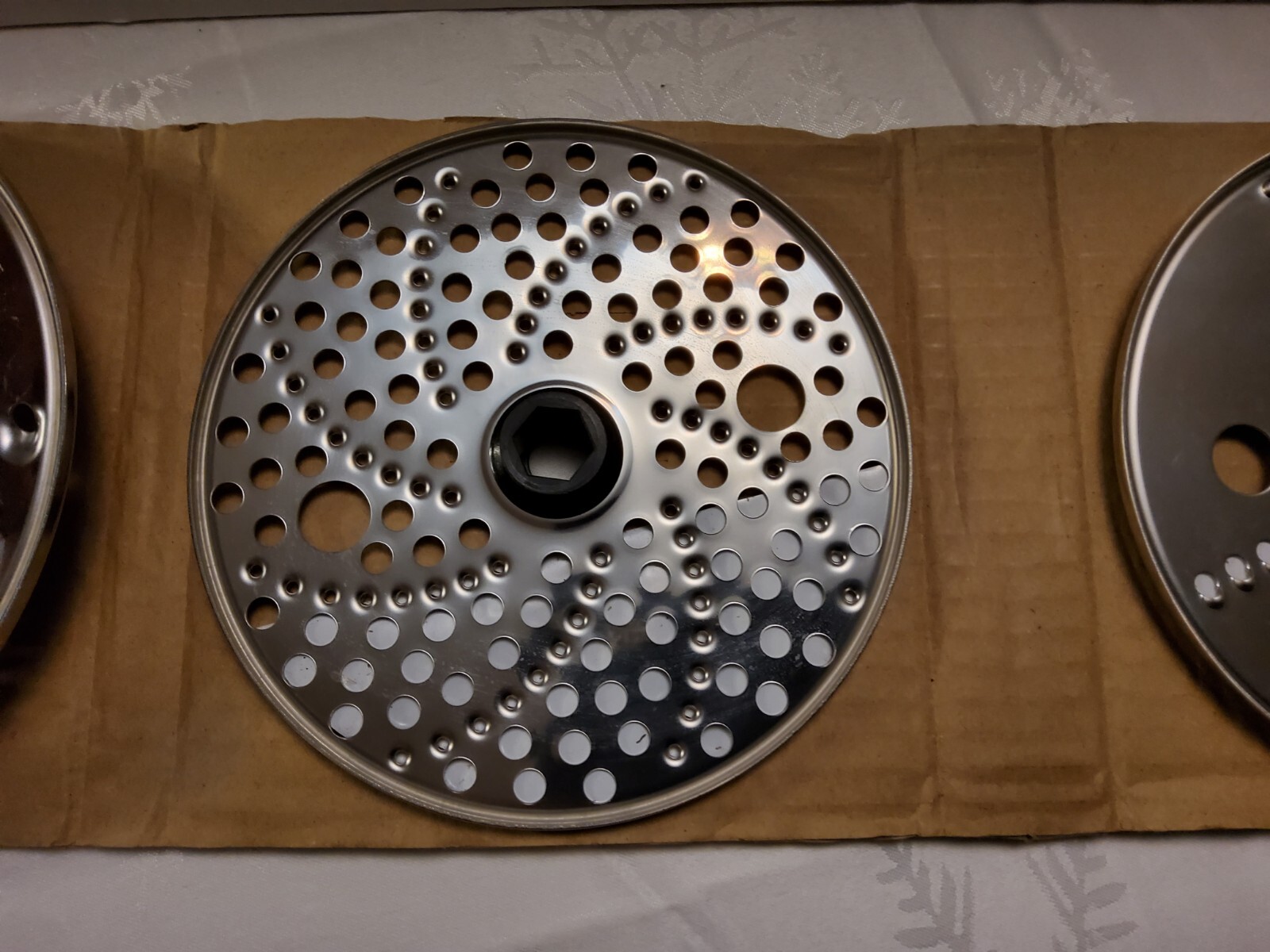 3 Cuisinart Food Processor Blades Discs Slicing Shreading Grater eBay