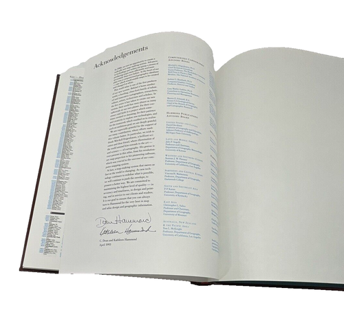 Concise Atlas of the World Hammond Leather Classics, Concise Edition - Picture 10 of 11