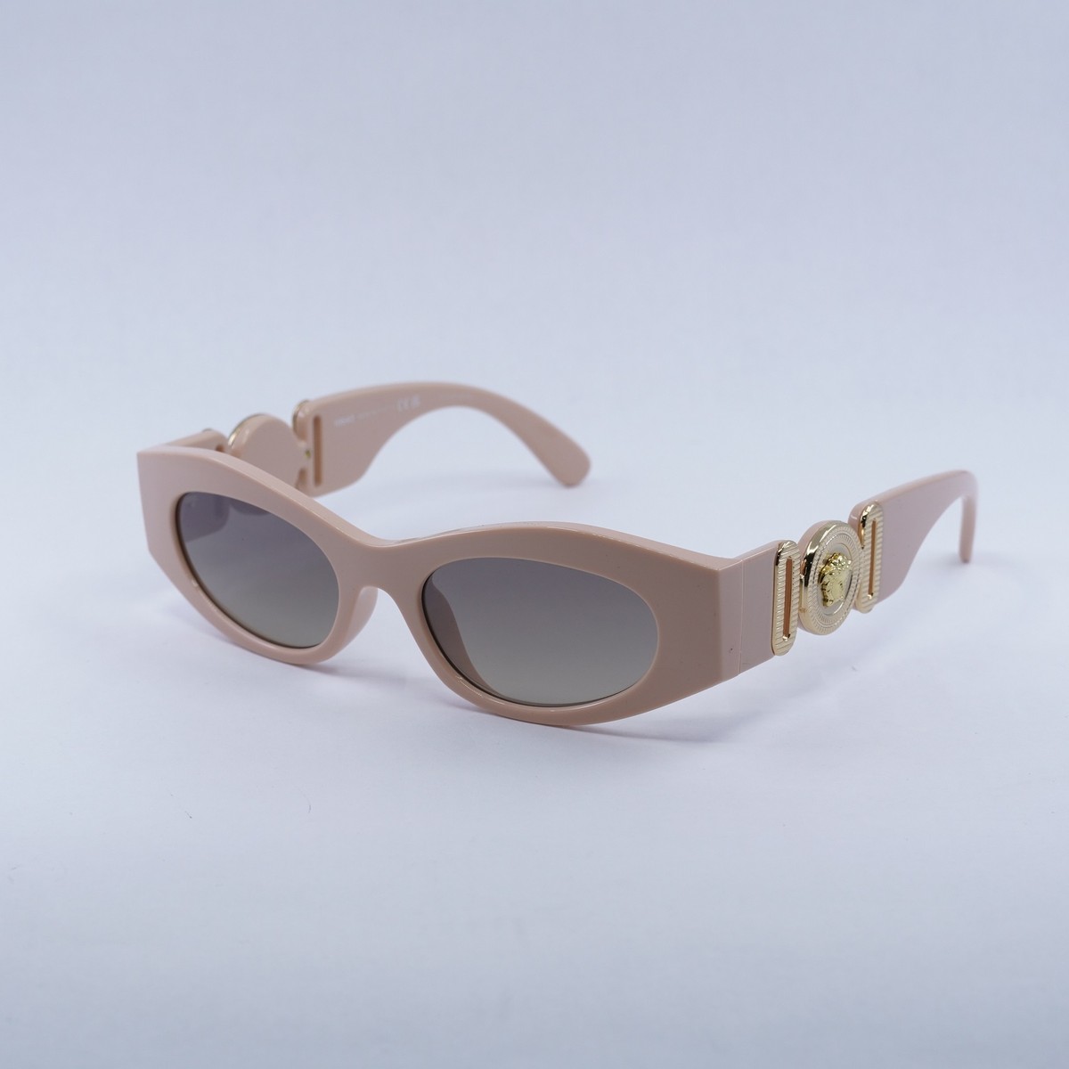 NEW Versace VE4480U 54946I Nude Brown Grad Grey Mirror Silver Unisex Sunglasses Sunglasses Versace VE4480U 54946I 8056262224298 | Ottica Lux main image 4