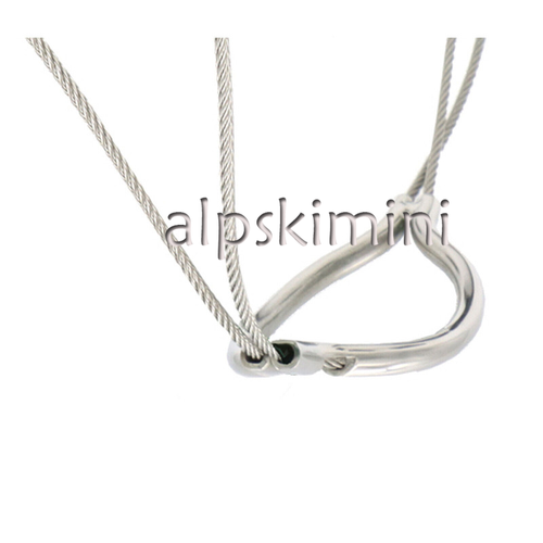 Ttype Male Chastity Device Clip Cage Design Stainless Steel Detachable