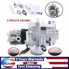 110CC 4Stroke Electric Start Auto Engine Motor Fit ATV GO Kart Taotao 308-999003