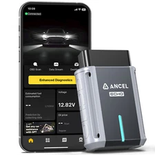 Bluetooth OBD2 Scanner Automotive Full System Scan Bidirectional Diagnostic Tool