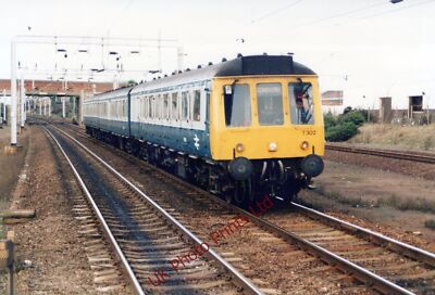Eisenbahn Foto 6x4 Class 116 DMU Set T302 kommt in Birmingham Int Dez 1992
