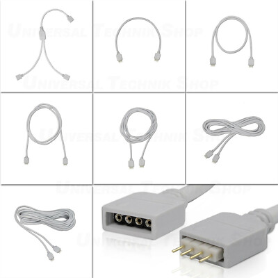 15cm-5m Verlängerungskabel, Verbindungskabel für RGB LED Leisten, Kabel, 4-Pin  
