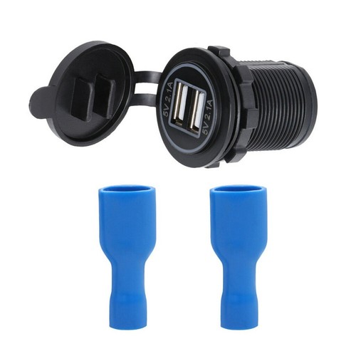 Fast Car Charger Socket Dual USB Port W/Volt Display - Zdjęcie 18 z 40