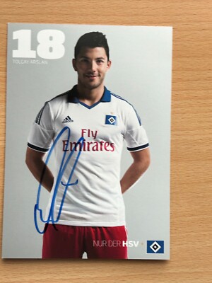 Tolgay Arslan HSV Autogrammkarte original signiert #S422