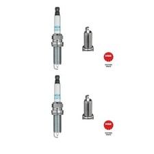 2x NGK 6043 Zündkerze für Mercedes-Benz W204 S204 C204 W211 S211 W212 S212 C209