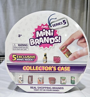 Zuru 5 Surprise MINI BRANDS   Series 5 Collector's Case 5 Exclusive BRAND NEW