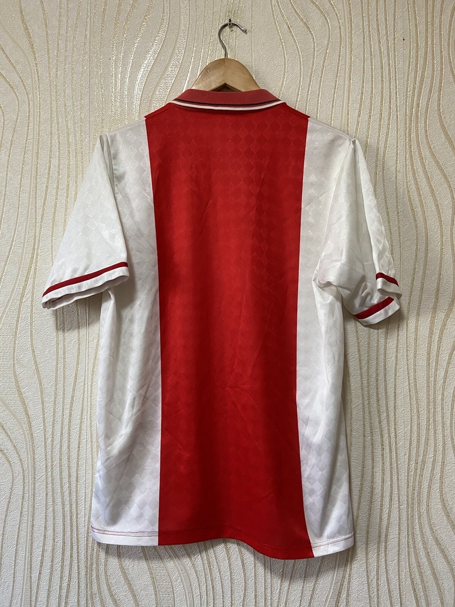AJAX AMSTERDAM 1989 1990 HOME FOOTBALL SHIRT SOCCER JERSEY AJAX AMSTERDAM 1989 1990 HOME FOOTBALL SHIRT SOCCER JERSEY