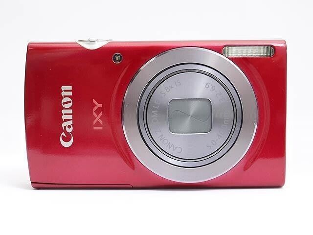 Canon IXY 160 20MP Point & Shoot Digital Camera Red 8x Canon IXY 160 20MP Point & Shoot Digital Camera Red 8x