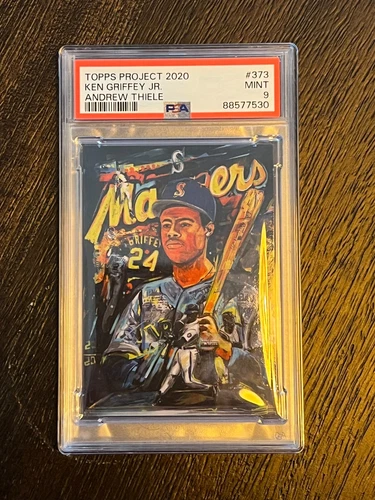 TOPPS PROJECT 2020 KEN GRIFFEY JR. #373 ANDREW THIELE PSA 9