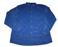 Herren Outdoorhemd Freizeit Funktionshemd Wanderhemd Blau Maier Sports Gr. 56