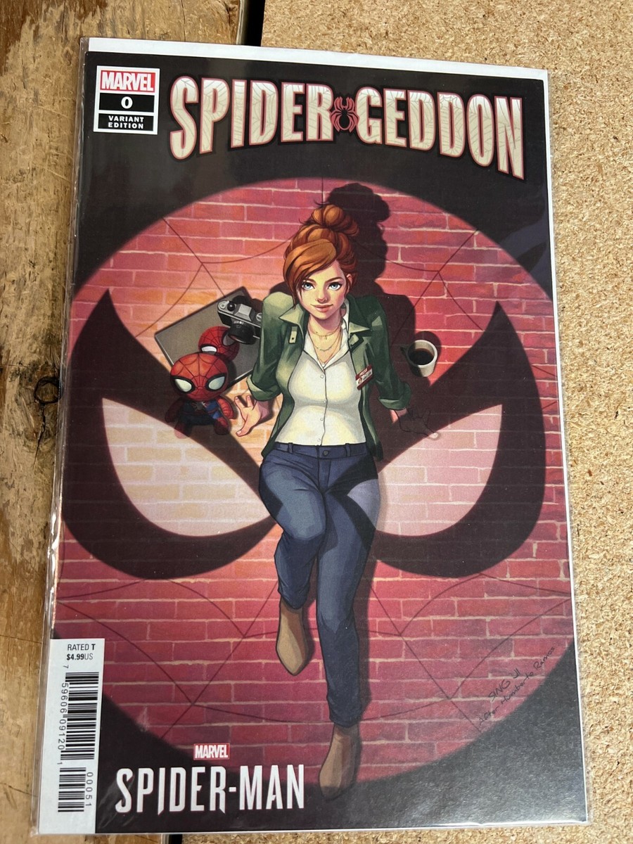 Spider-Geddon #0 Sing Ji MJ Video Game Homage Variant Marvel