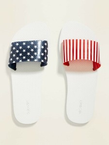 old navy jelly slide flip flops