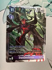 DanDevimon EX6-055 R Digimon CCG | Infernal Ascension NM
