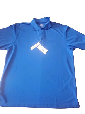 Core 365 By North End Mens XL Royal Blue Polo Shirt, Wicking, UV
