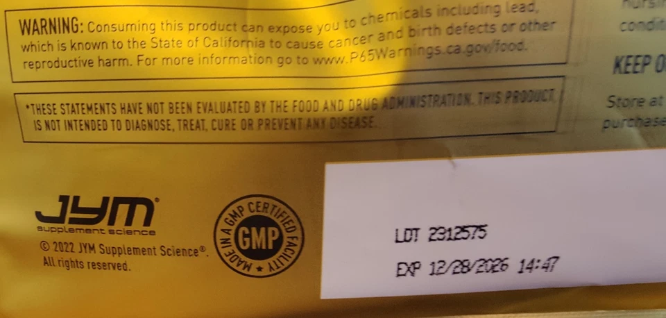 PRO JYM 22 Servings - Ultra Premium Protein Blend , Cookies & Cream 1.8 lbs. - Image 3 of 4